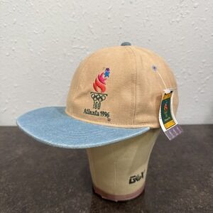 Vintage 1996 Atlanta Olympic Summer Games‎ Starter Coca cola Hat Cap NEW
